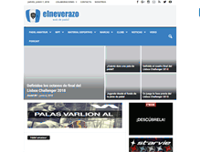 Tablet Screenshot of elneverazo.com